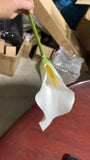 New Real touch calla lily small wedding decor (white)