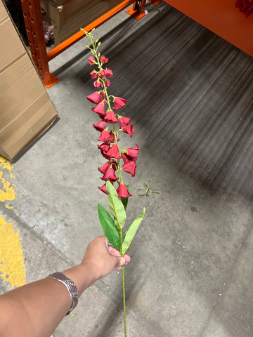 New Artificial flower Bells of Ireland (Red)