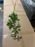 New Green Rose Leaf Spray with berry Artificial flower wedding greenery