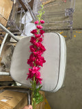 New Long Stem Artificial Silk flower Delphinium (hot pink)