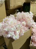 Artificial Cherry Blossom pink wedding decoration silk fake flower