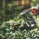 Plastic water can spray bottle