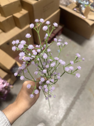 Lilac Baby’s breath Gypsophilia PVC artificial flower