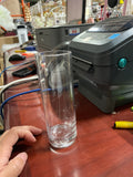 6”Hx2"D Clear Cylinder Vase