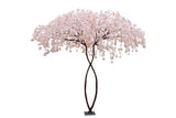 New 2.8m Light Pink Tall Hanging Cherry Blossom Tree with artificial flower