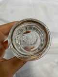 New 2.5” H Glass CANDLEHOLDER GLASS VASE candle holder for taper candles