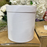 New 7.5” Black gift favor Box round shower hat box cardboard