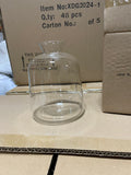 4.3" Clear Bud Vase (M) XDG2024G-1 round vase wedding centerpiece