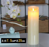 LED Electric Flameless Candles 3”x11"H Diameter