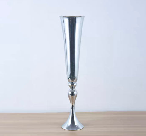 56cm TALL metal mermaid stand silver CANDLE STICK CANDLEHOLDER CANDLESTICK metal stand (M)8283