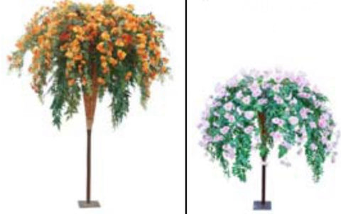 Flower and leaf Tree 3m/9.7 feet