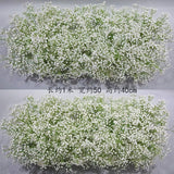 1 m (40” long) White baby’s breath Table Runner Artificial Arrangement