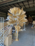 8 feet Gold Tree with artificial palm(2.5m)