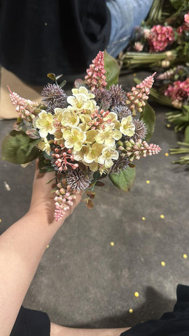Small champagne Bouquet Handtied