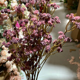 Plum Baby’s breath Gypsophilia PVC artificial flower