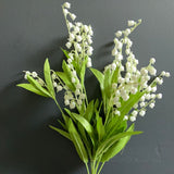 10xlily of the valley white wedding greenery filler for corsage