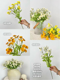 Yellow Daisy chrysanthemum FLOWER ARTIFICIAL FLOWER WEDDING DECOR